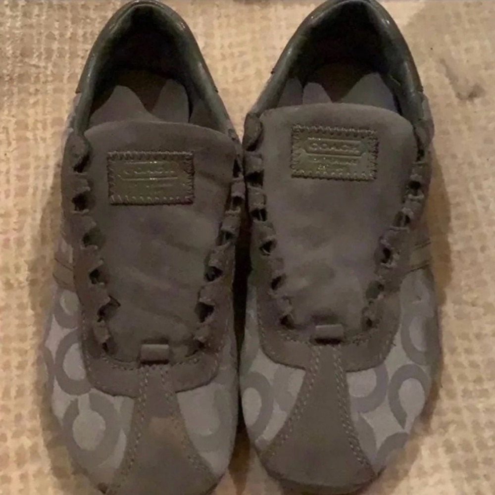 Coach Grey Low Top Sneakers